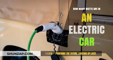 Understanding Electric Car Power: Watts and Efficiency Explained