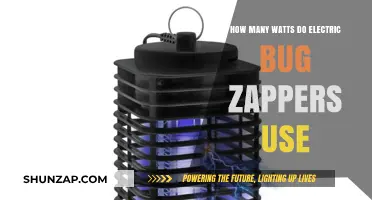 Exploring the Power Consumption of Electric Bug Zappers