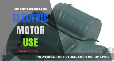 Exploring the Power Consumption of 1 HP Electric Motors