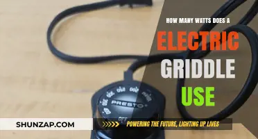 Exploring the Power Consumption of Electric Griddles: A Comprehensive Guide