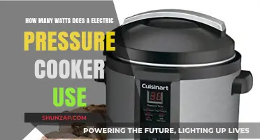 Exploring the Power Consumption of Electric Pressure Cookers