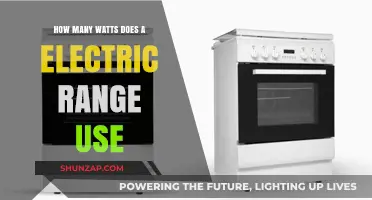 Electric Range Wattage: Understanding Power Consumption for Efficient Cooking
