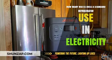 Decoding Refrigerator Energy Consumption: A Wattage Breakdown