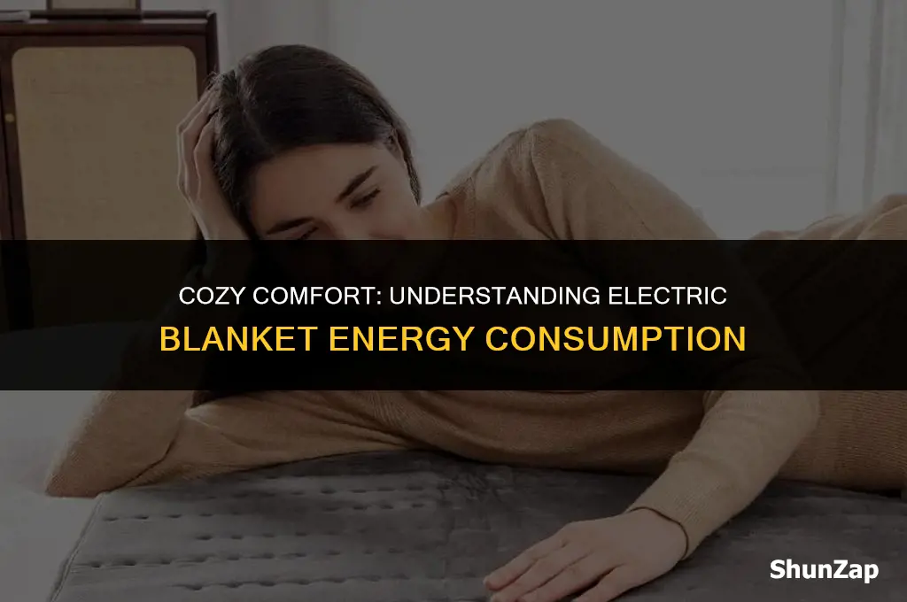 how many watts does an electric blanket use per hour