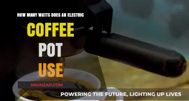 Brewing Efficiency: Understanding the Wattage of Your Electric Coffee Pot