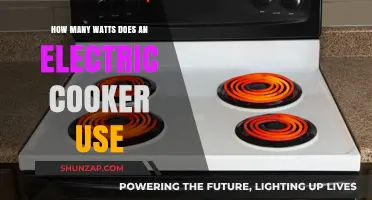 Exploring the Energy Consumption of Electric Cookers: A Comprehensive Guide