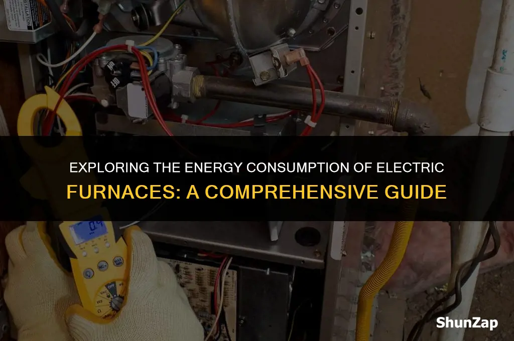 how many watts does an electric furnance use
