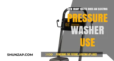Exploring the Power Consumption of Electric Pressure Washers