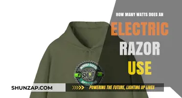 Exploring the Power Consumption of Electric Razors: A Comprehensive Guide