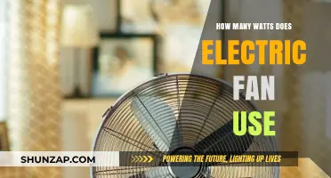 Electric Fan Power Consumption: Understanding Wattage Usage and Efficiency