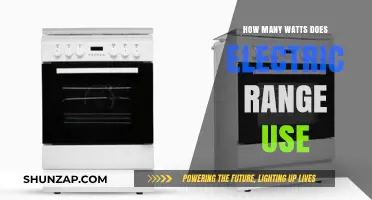 Exploring the Power Consumption of Electric Ranges: A Comprehensive Guide