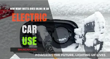Electric Car Idle Power Consumption: Watts Used While Stationary