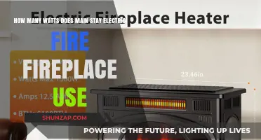 Efficient Warmth: Understanding the Power Consumption of Electric Fireplaces