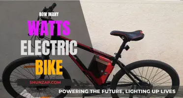 Electric Bike Wattage: How Much Power Do You Need?