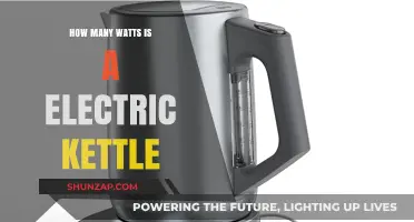 Electric Kettle Wattage: How Much Power Do They Draw?