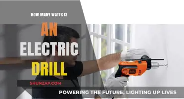 Electric Drill Wattage: What's the Power Draw?