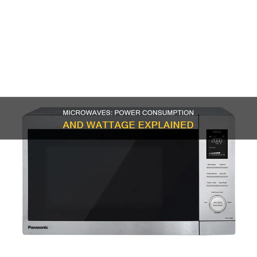 how many watts is an electric microwave