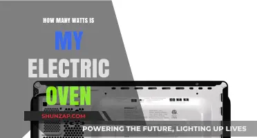 Electric Oven Wattage: Understanding Your Appliance's Power