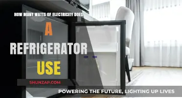 Refrigerator Power Consumption: Understanding Your Fridge's Wattage Usage