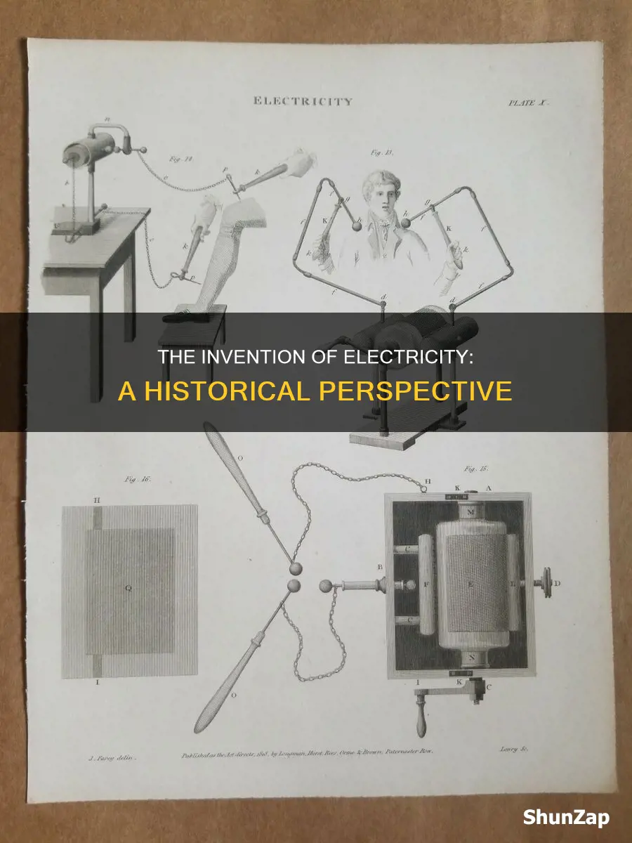 how many years ago was electricity invented