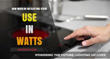 Exploring the Energy Consumption of Electric Stoves in Watts