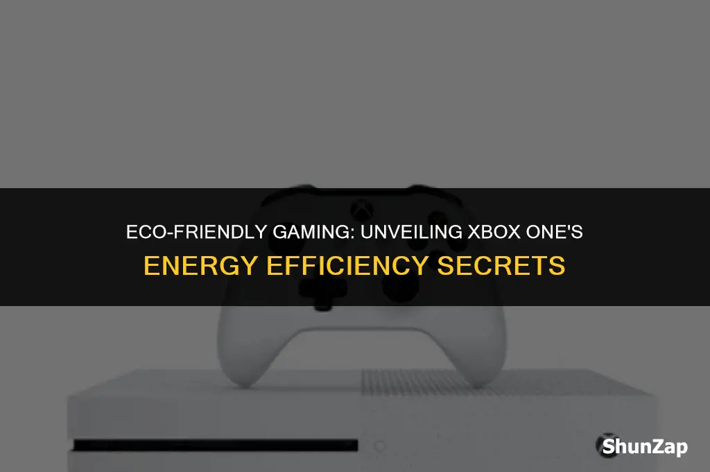 how mich less electricity does xbox 1 use
