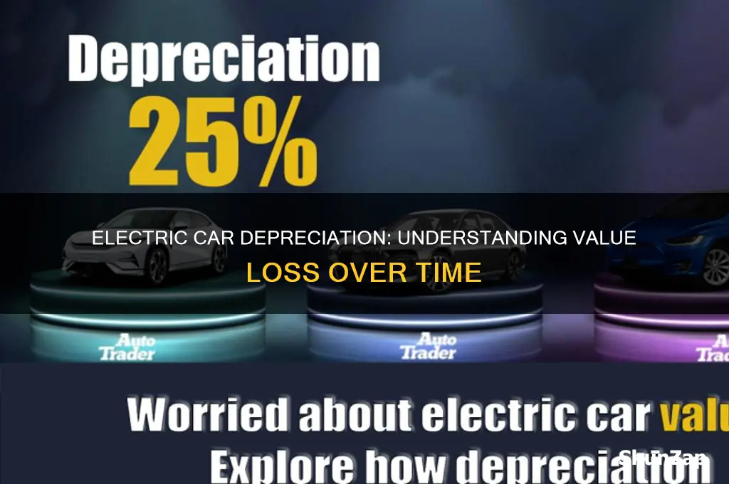 how much a electric car depreciate