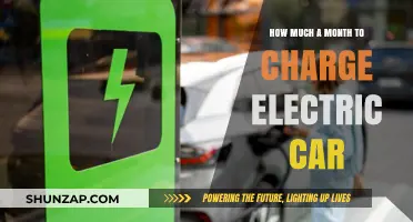 Monthly Electric Car Charging Costs: What to Expect and How to Save