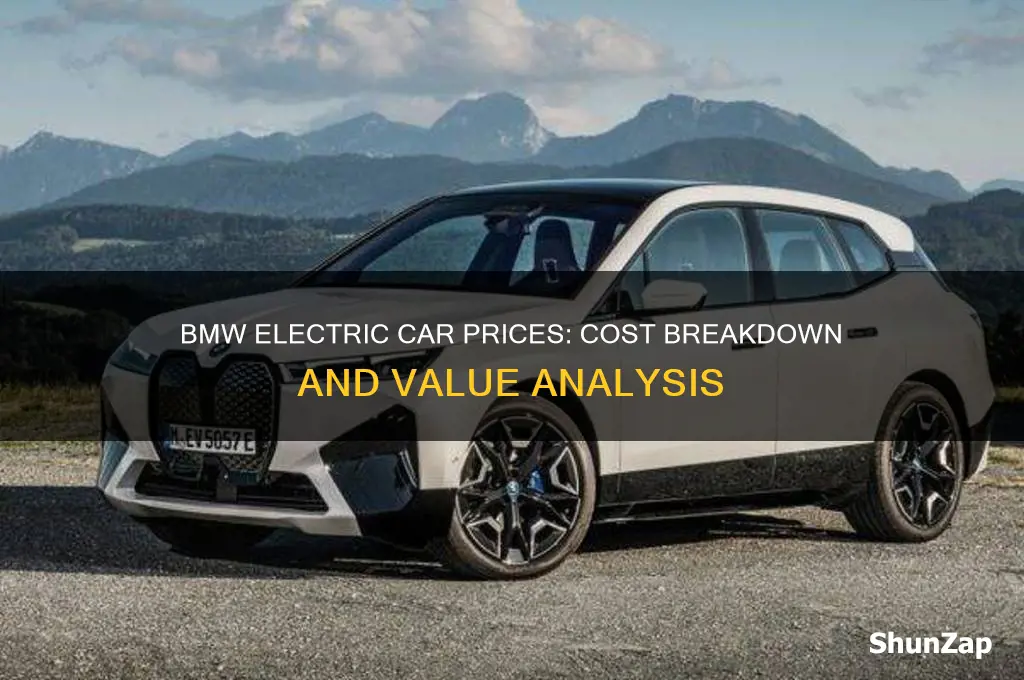 how much are bmw electric cars