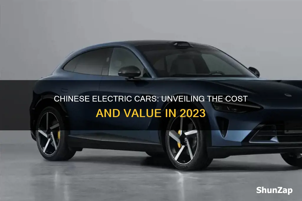 how much are chinese electric cars