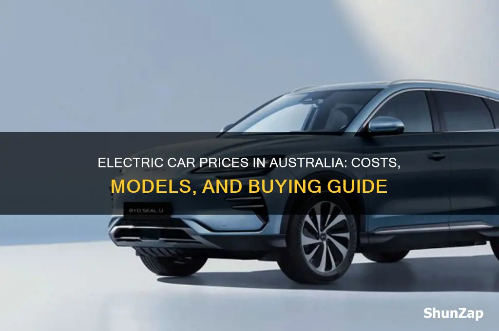 how much are electric cars in australia