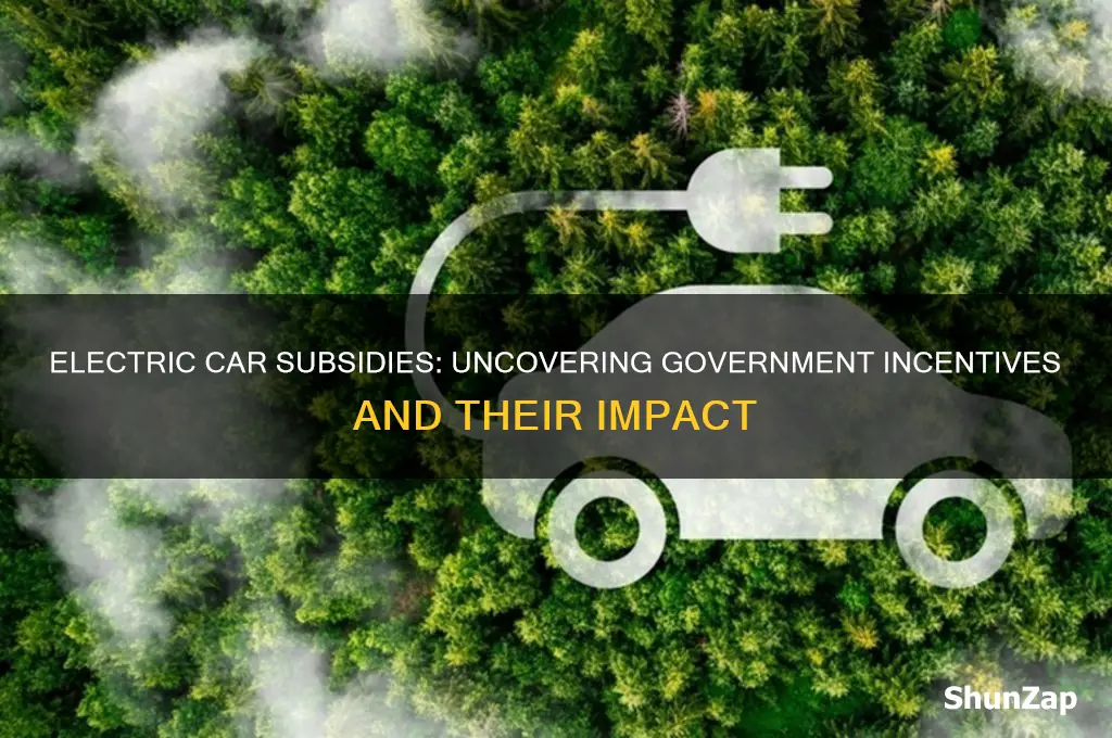 how much are electric cars subsidized