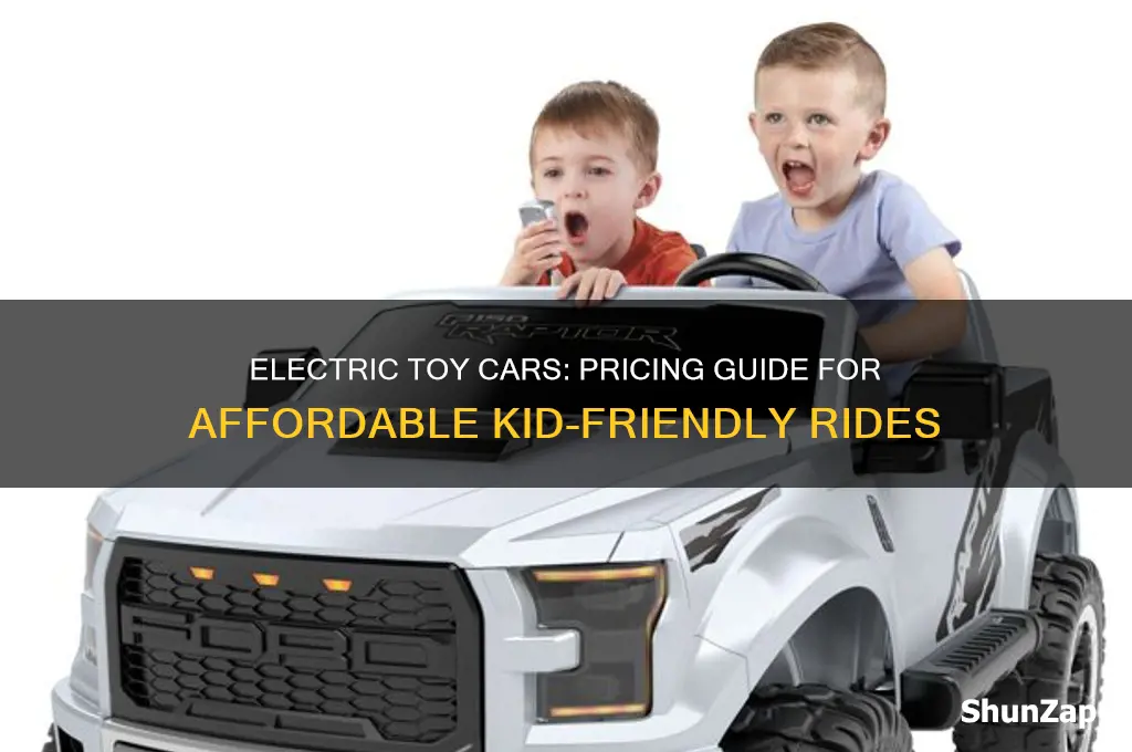 how much are electric toy cars