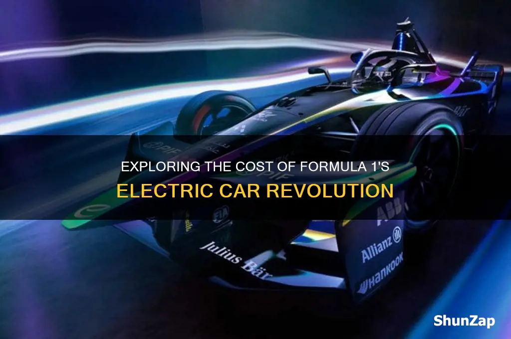 how much are formula 1 electric cars