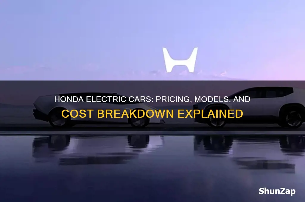 how much are honda electric cars
