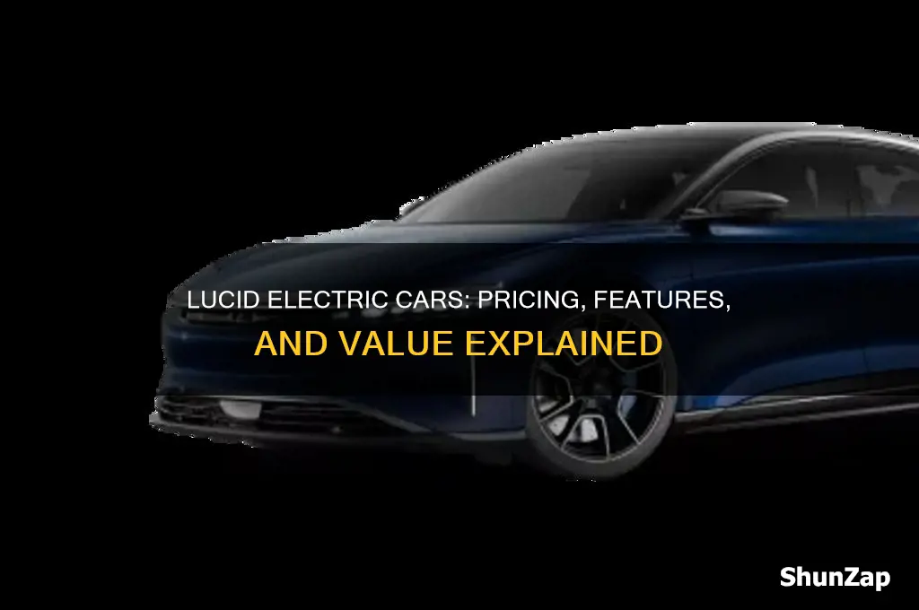 how much are lucid electric cars
