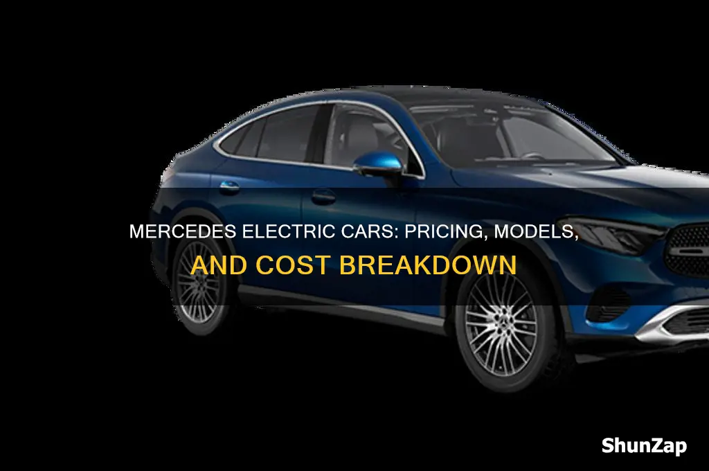 how much are mercedes electric cars