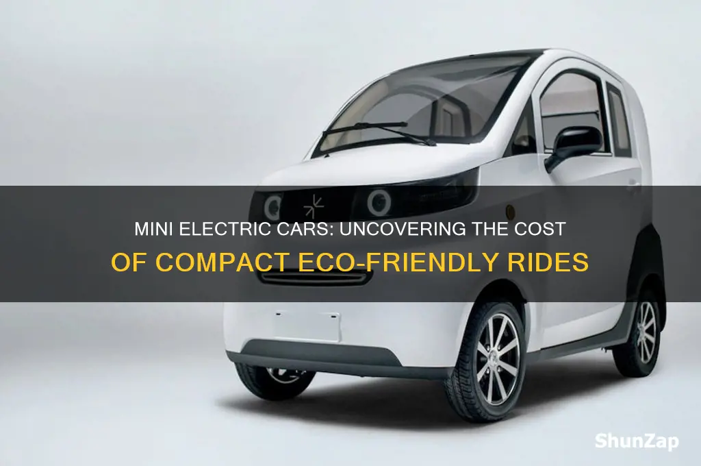 how much are mini electric cars