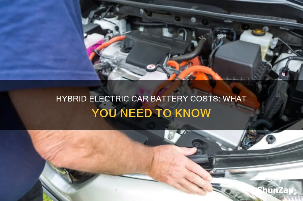 how much are the batteries for hybrid electric cars