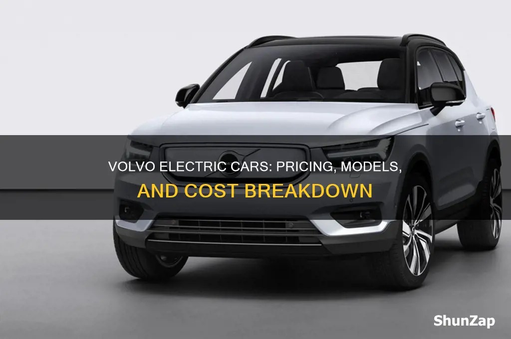 how much are volvo electric cars