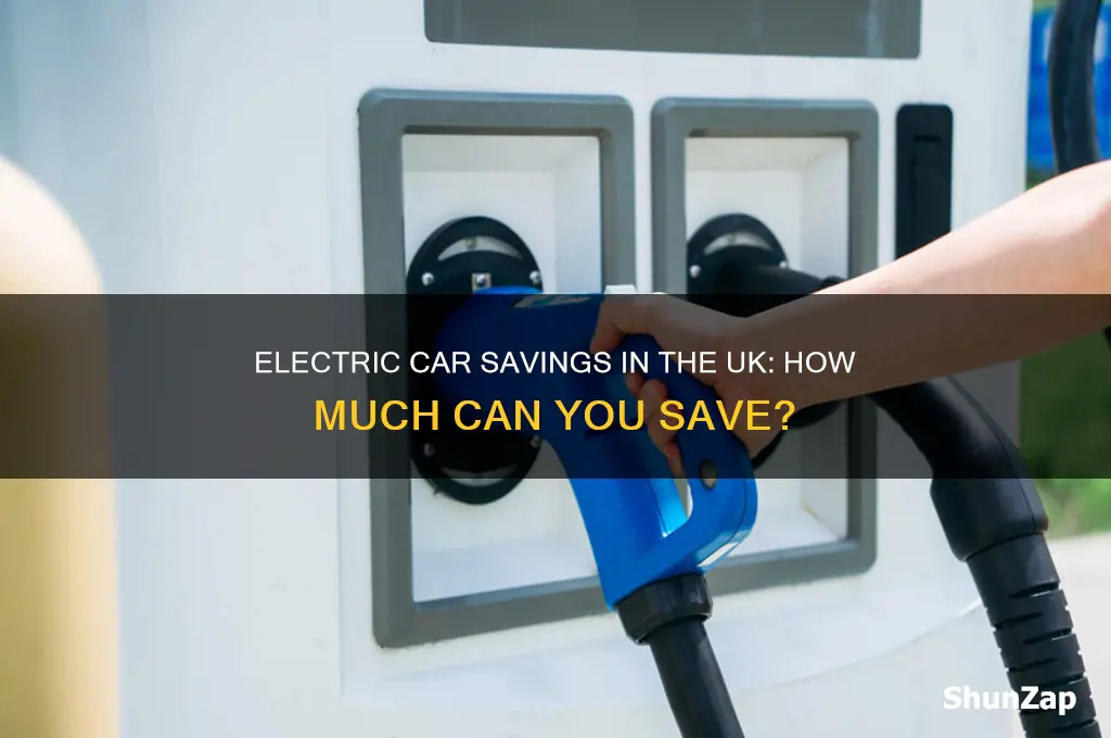 how much can i save with an electric car uk