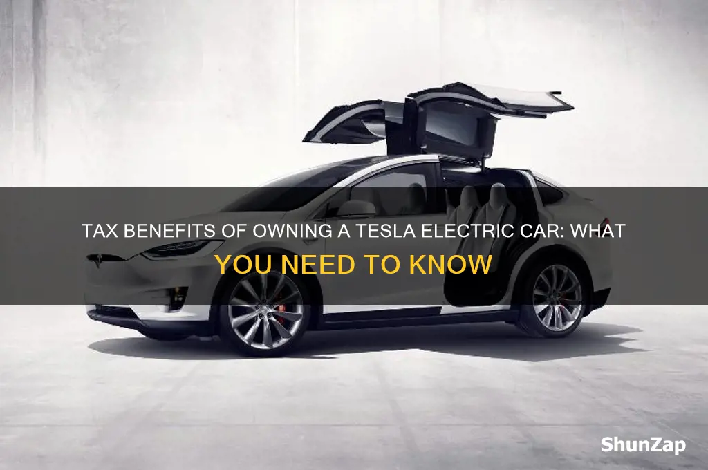 how much can you write on taxes electric car tesla