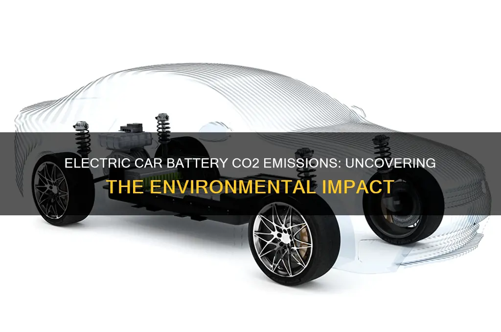 how much co2 does an electric car battery produce