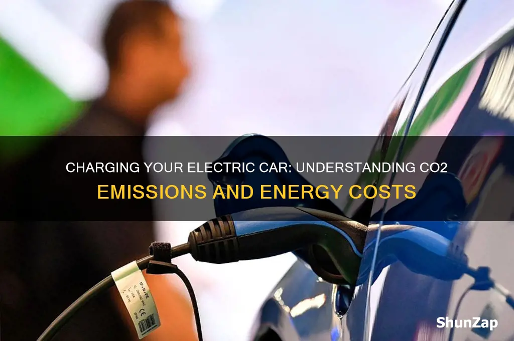 how much co2 to charge an electric car