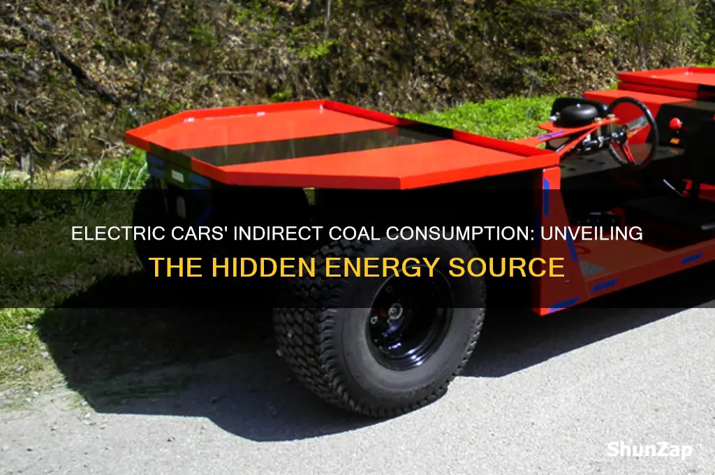 how much coal do electric cars use