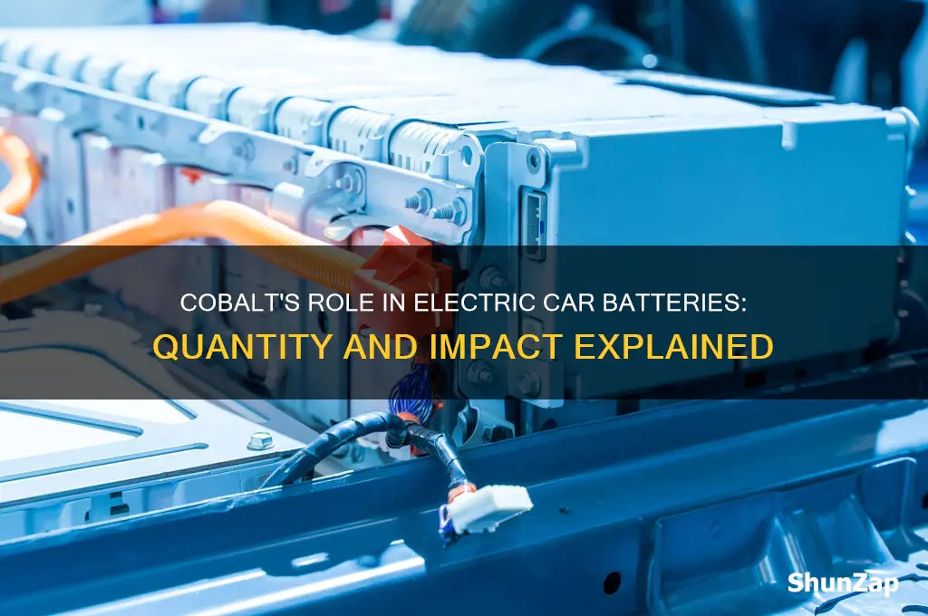 how much cobalt goes into an electric car battery