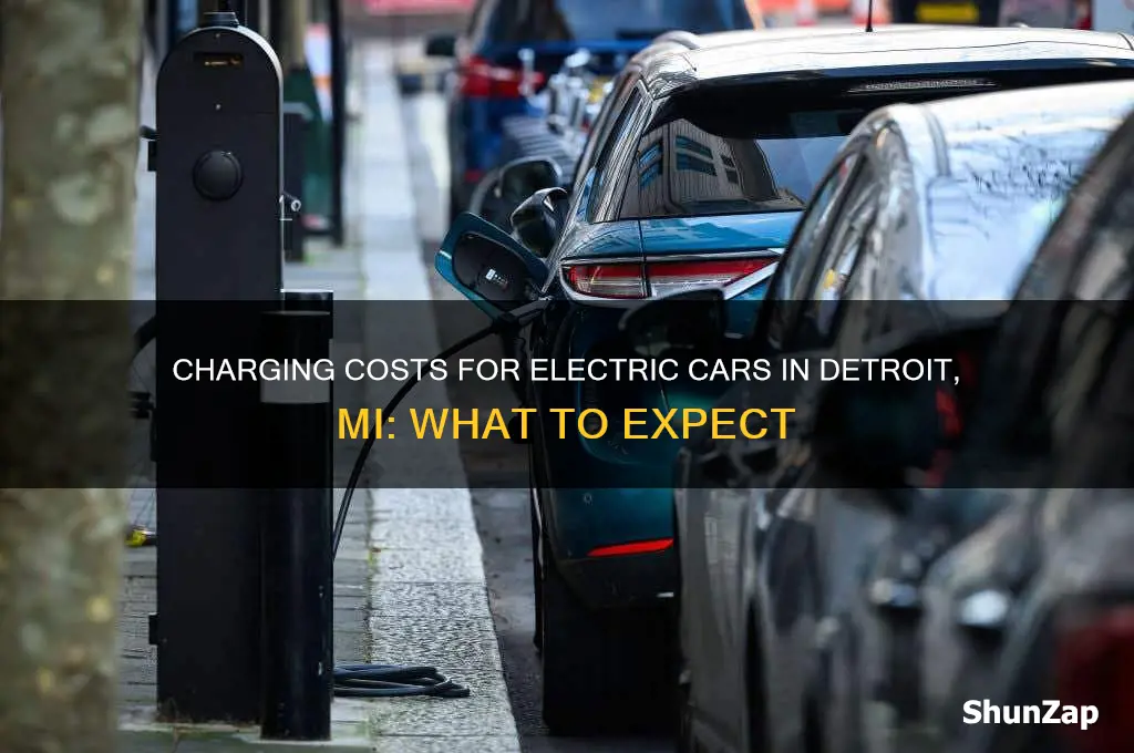 how much cost to charge electric car detroit mi