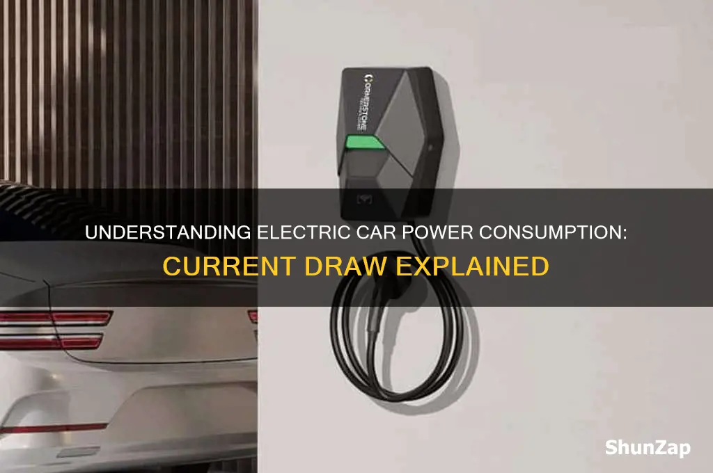 how much current does an electric car draw