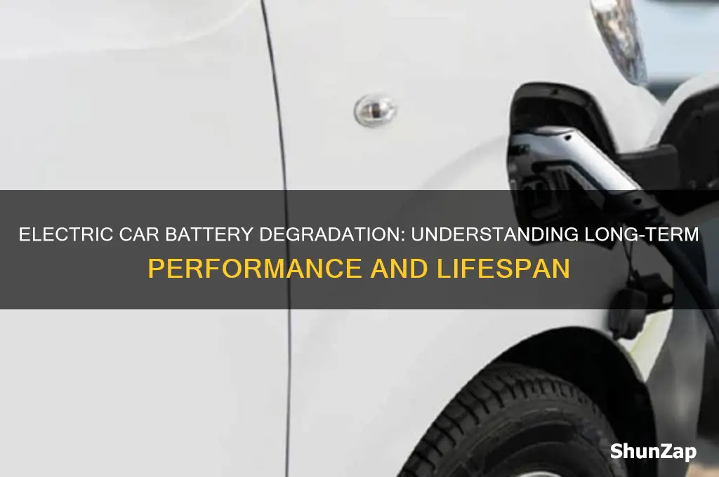 how much do electric car batteries degrade over time