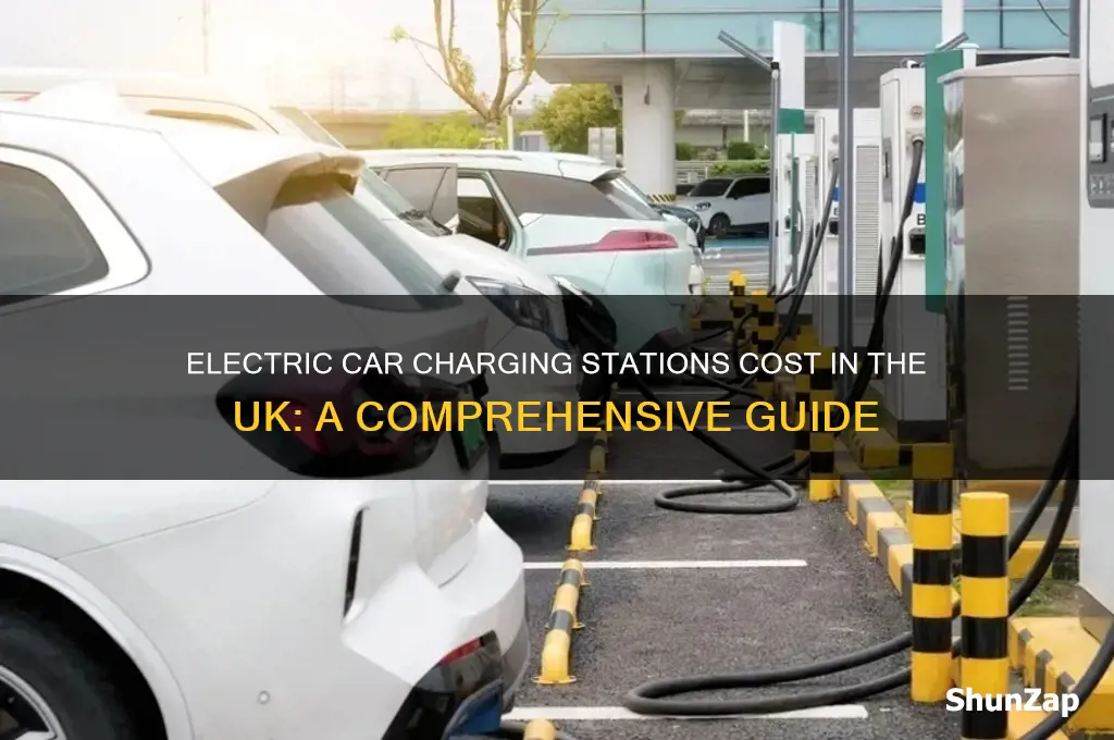 how much do electric car charging stations cost uk